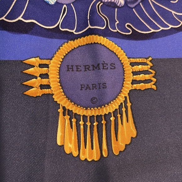 Hermes Silk Scarf 34” x 34” - Picture 8 of 8